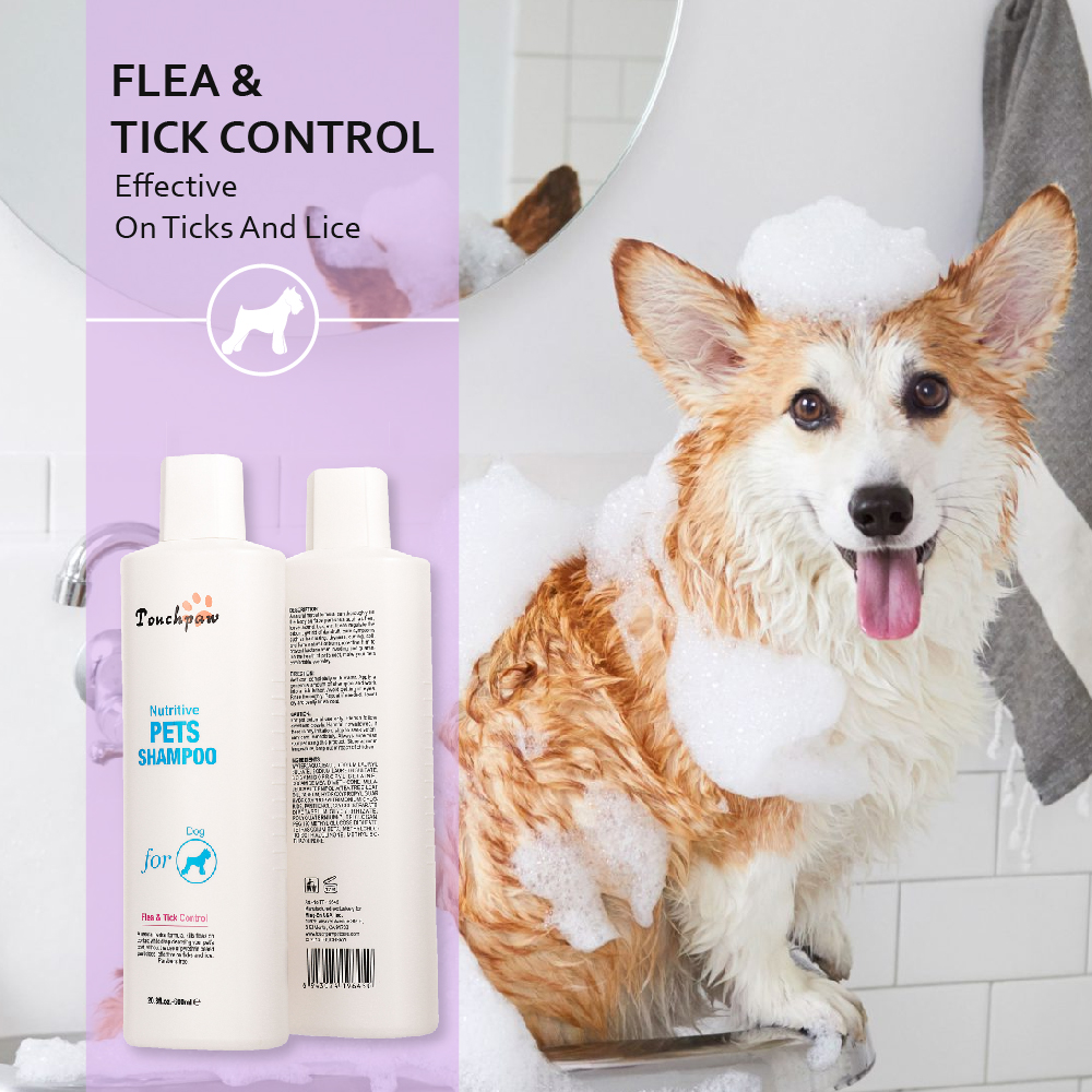 de flea pet shampoo